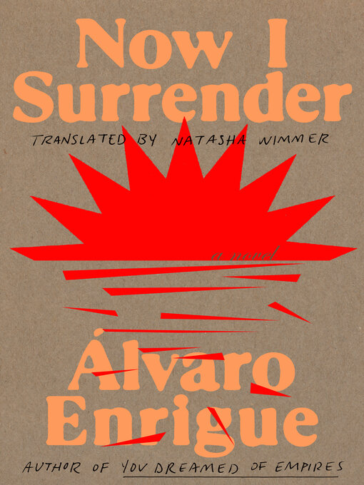 Book jacket for Now i surrender : A novel